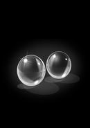 Icicles No. 41 Glass Ben-wa Balls - Small - Clear