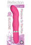 Perfection G-spot Silicone Vibrator - Pink