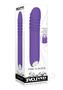 The G Rave Silicone Rechargeable G-spot Light-up Vibrator - Purple