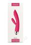 Svakom Trysta Rechargeable Silicone G-spot Vibrator - Plum Red/silver